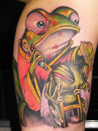 Tattoos - Ed Perdomo - fly's tattoo